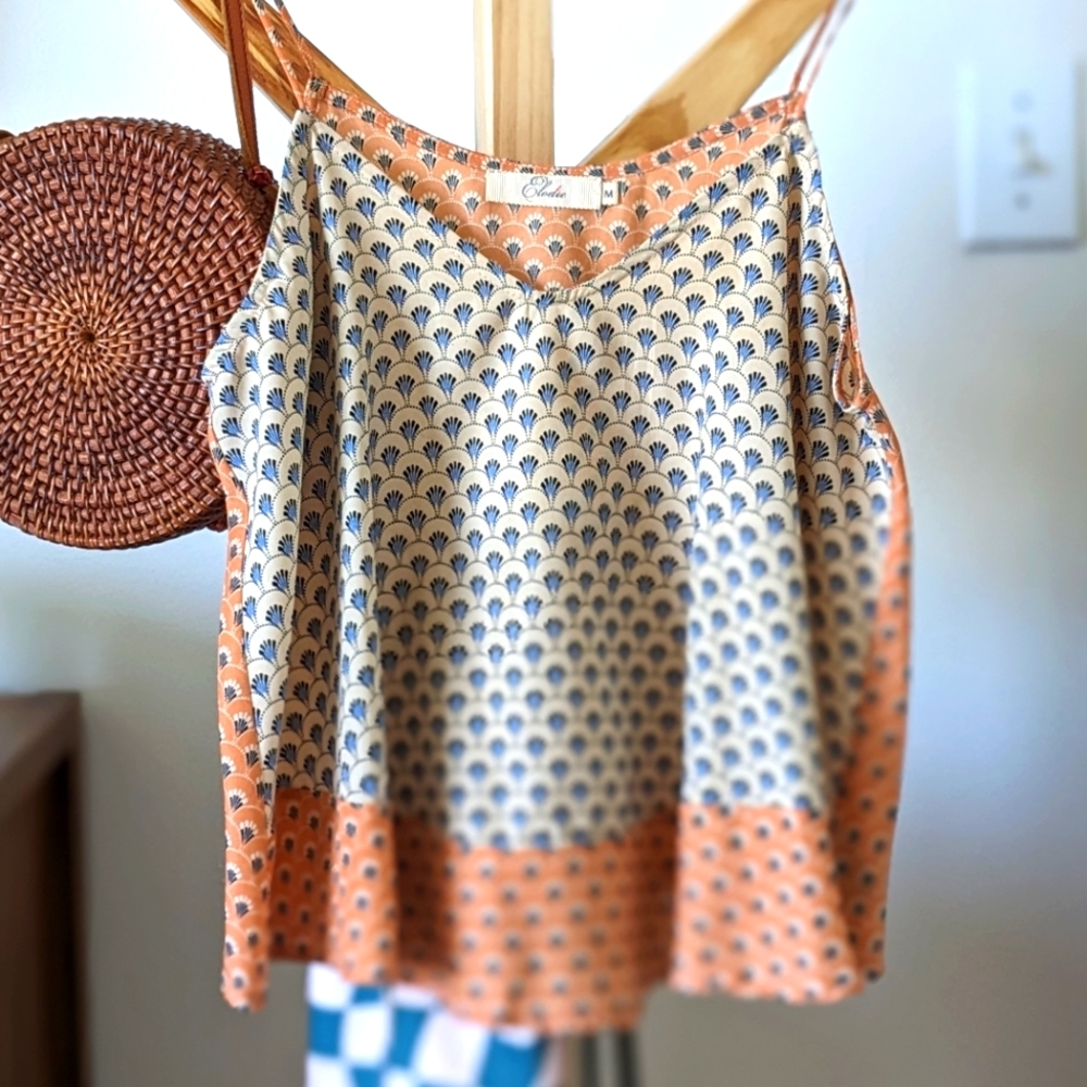 Elodie art Deco office blouse
